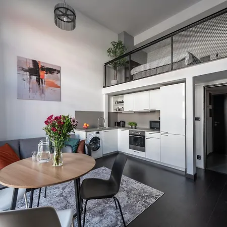 Loft Spacious Apartments In Prague Exterior photo