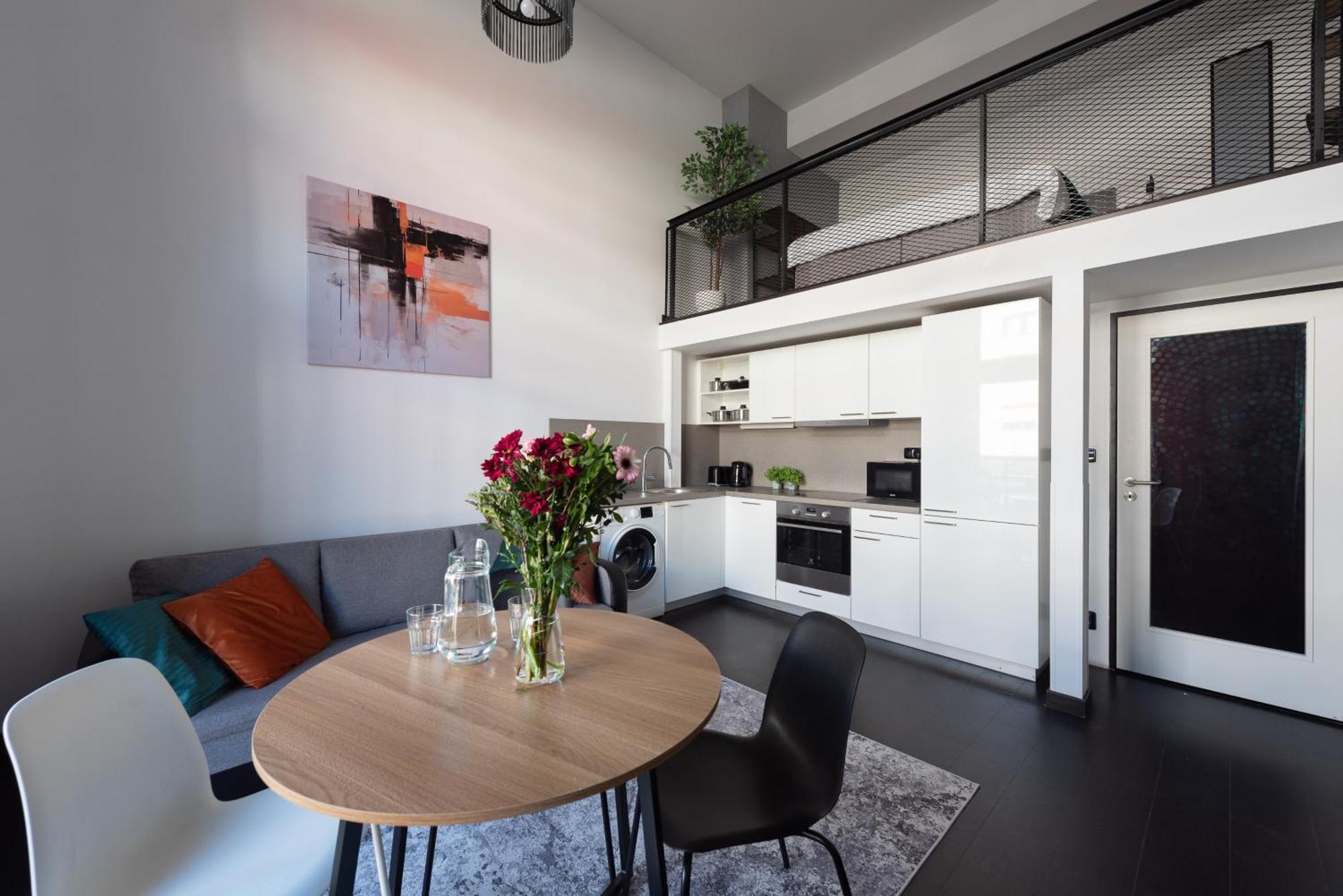 Loft Spacious In Appartement Prague